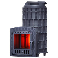 Банная печь Гефест Avangard 40 П2 закрытая каменка