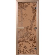 Дверь Doorwood Мишки Бронза матовая