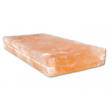 Плитка гималайской соли гладкая с пазом отборная
