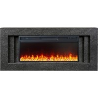 Каминокомплект Line 42 Dark Grey - Темный серый с очагом Vision 42 LED