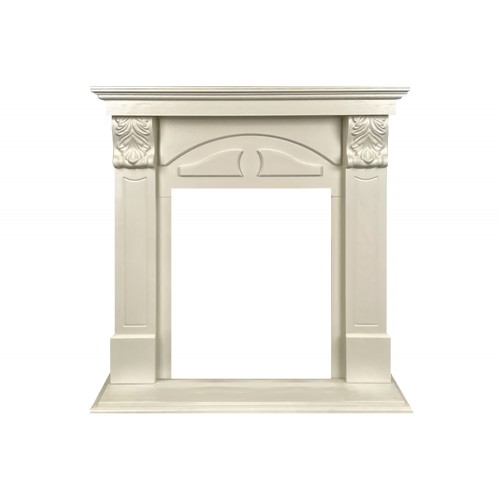 Портал Royal Flame Dublin (деревянный) RUSTIC (Разборный) - Слоновая кость