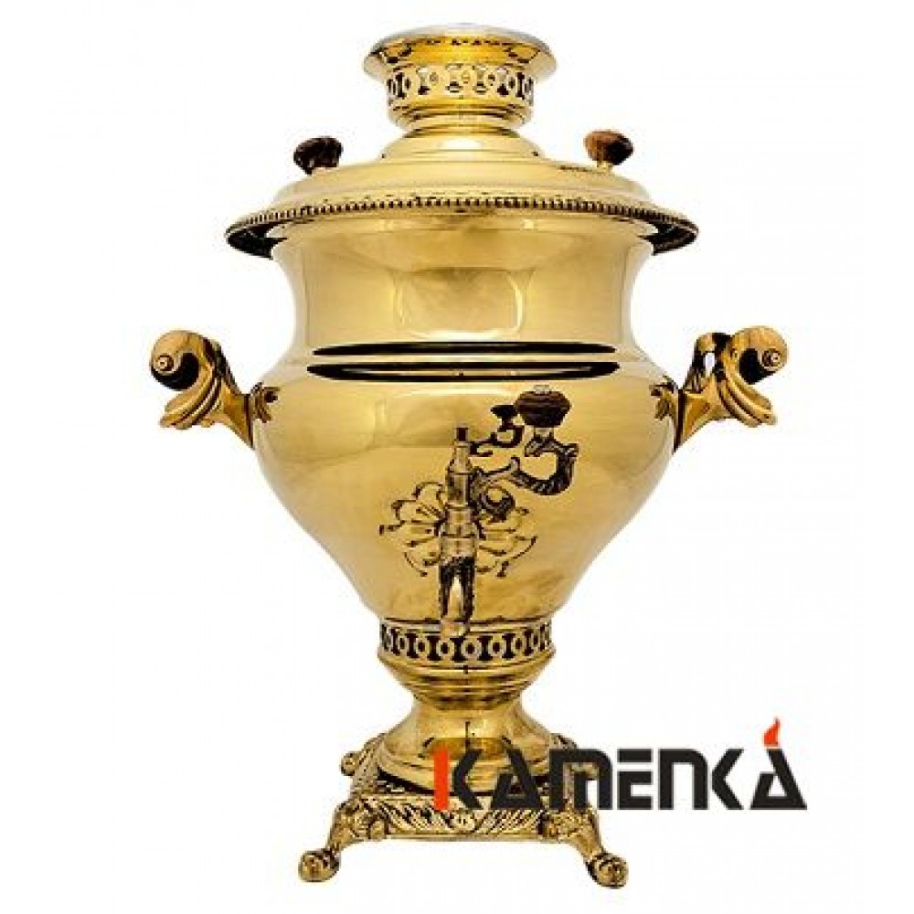 Самовар латунь 6л 2004/3