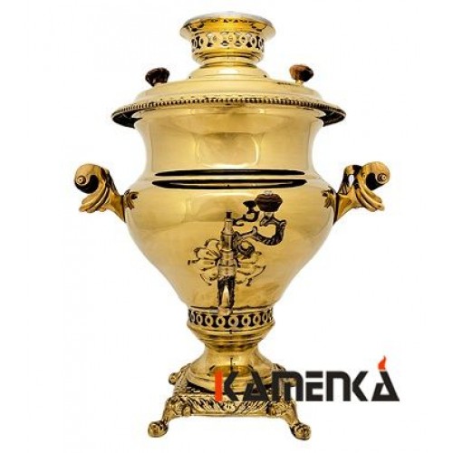 Самовар латунь 6л 2004/3