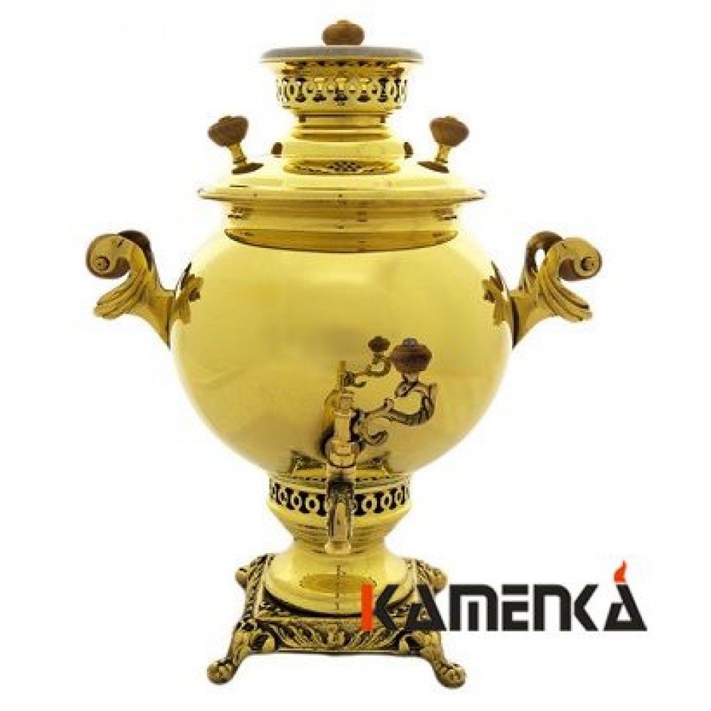 Самовар никель 5л 2017/3