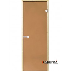 Дверь Harvia SТG 7x19 ольха/бронза
