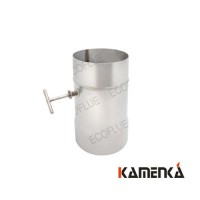 Шибер EcoFlue 1мм нержавейка, диаметр 120