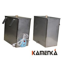 Бак для бани нержавейка 40л навесной с тэном