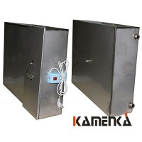 Бак для душа нержавейка 110 л с тэном