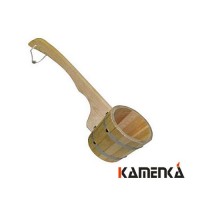 Ковш-черпак липа 1,2л с горизонтальной ручкой М-32