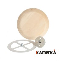 Клапан без гравировки D=125мм Липа